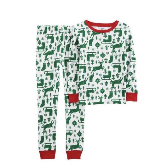 NWT CARTERS HOLIDAY PJ SET - Picture 7 of 8